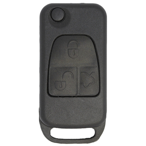 Mercedes compatible 3 button HU64 remote flip Key housing