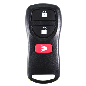 Nissan compatible 3 button remote housing