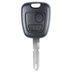 Peugeot compatible 2 button NE73 remote Key housing