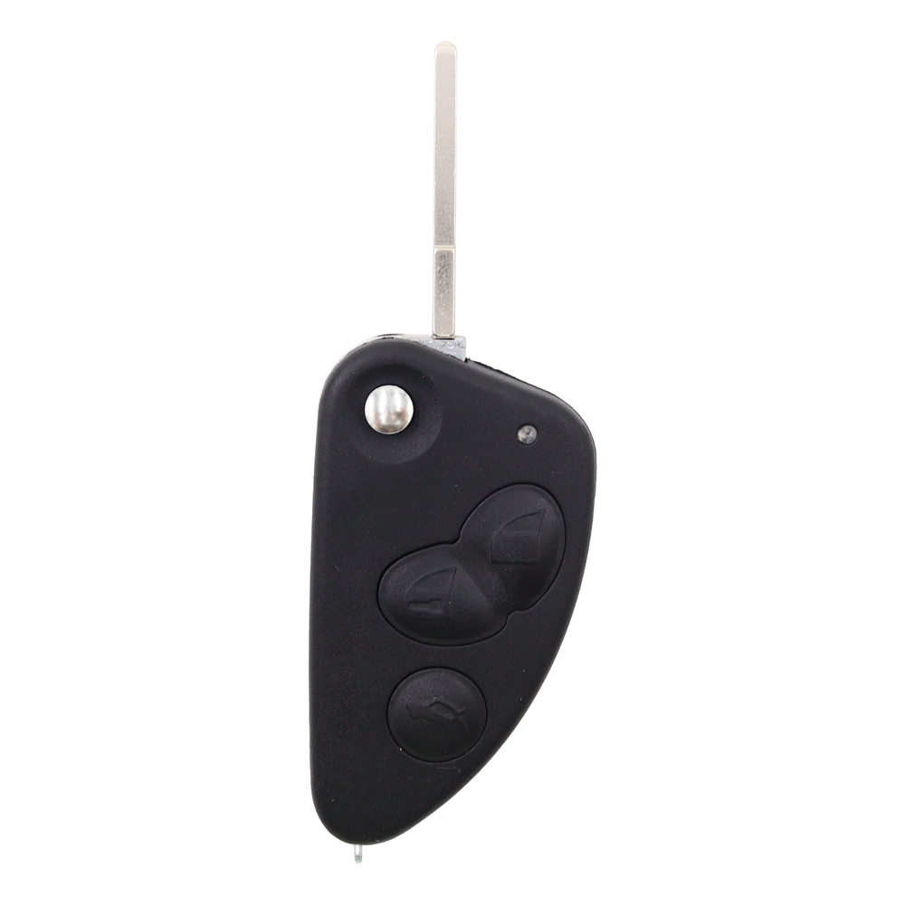 Compatible flip Remote Key to suit Alfa Romeo 147, 156, 166 & GT 433Mhz ID48 3 Button SIP22 Blade