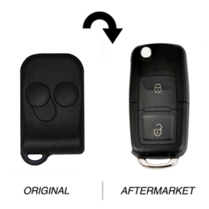 Ford compatible Falcon 2 button flip Key F021 Smart Lock remote