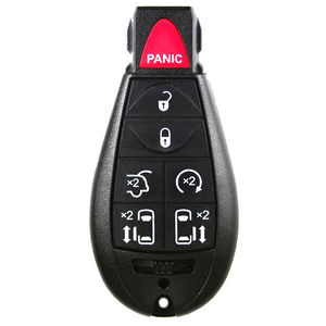 Chrysler Jeep compatible 7 button Fobik remote 434MHz ASK