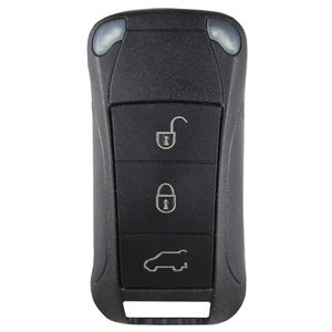 Porsche compatible 3 button remote flip key 433MHz ASK 