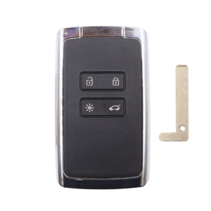 Renault compatible 4 button Smart Remote remote 433 MHz