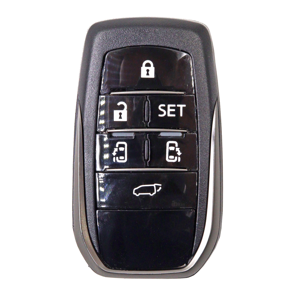 Toyota Alphard compatible 6 button smart remote