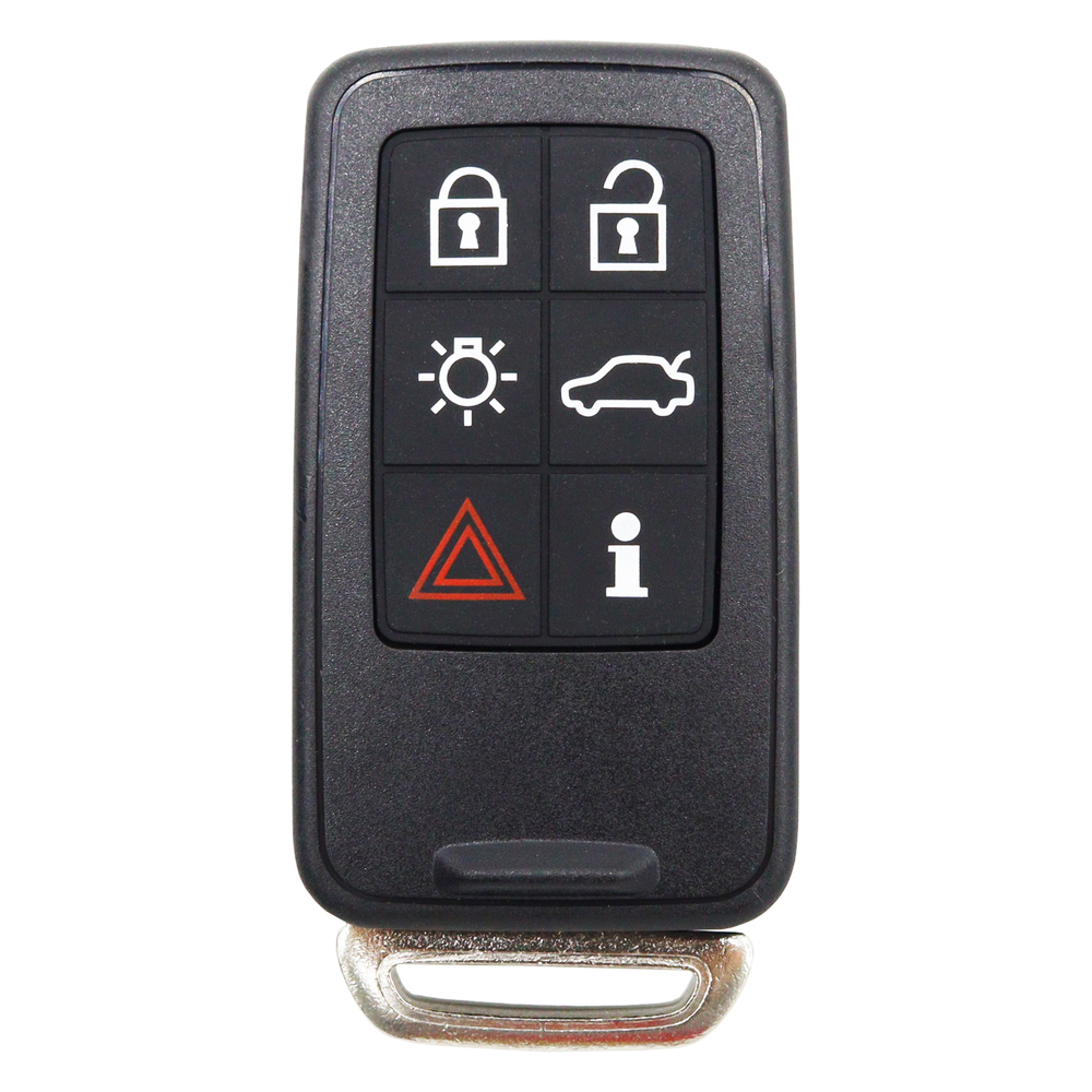 Compatible Volvo 6 button remote Slot Smart Key, 434MHz FSK