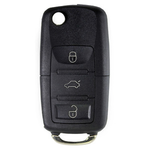 Compatible VW 3 button remote flip Key MBQ48