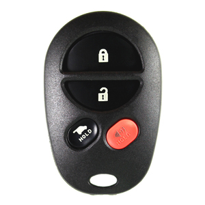 Toyota compatible 4 button remote housing