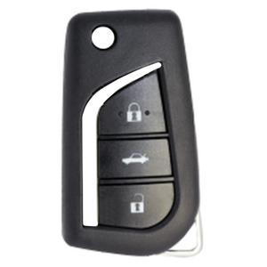 Toyota compatible 3 button TOY48 remote flip Key housing