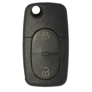 VW compatible 2 button HU66 remote flip Key housing