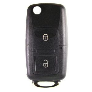 VW compatible 2 button remote flip Key housing