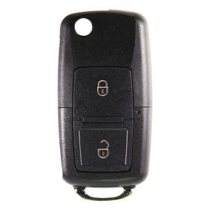 VW compatible 2 button HU49 remote flip Key housing