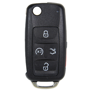 VW compatible 5 button HU66 remote flip Key housing