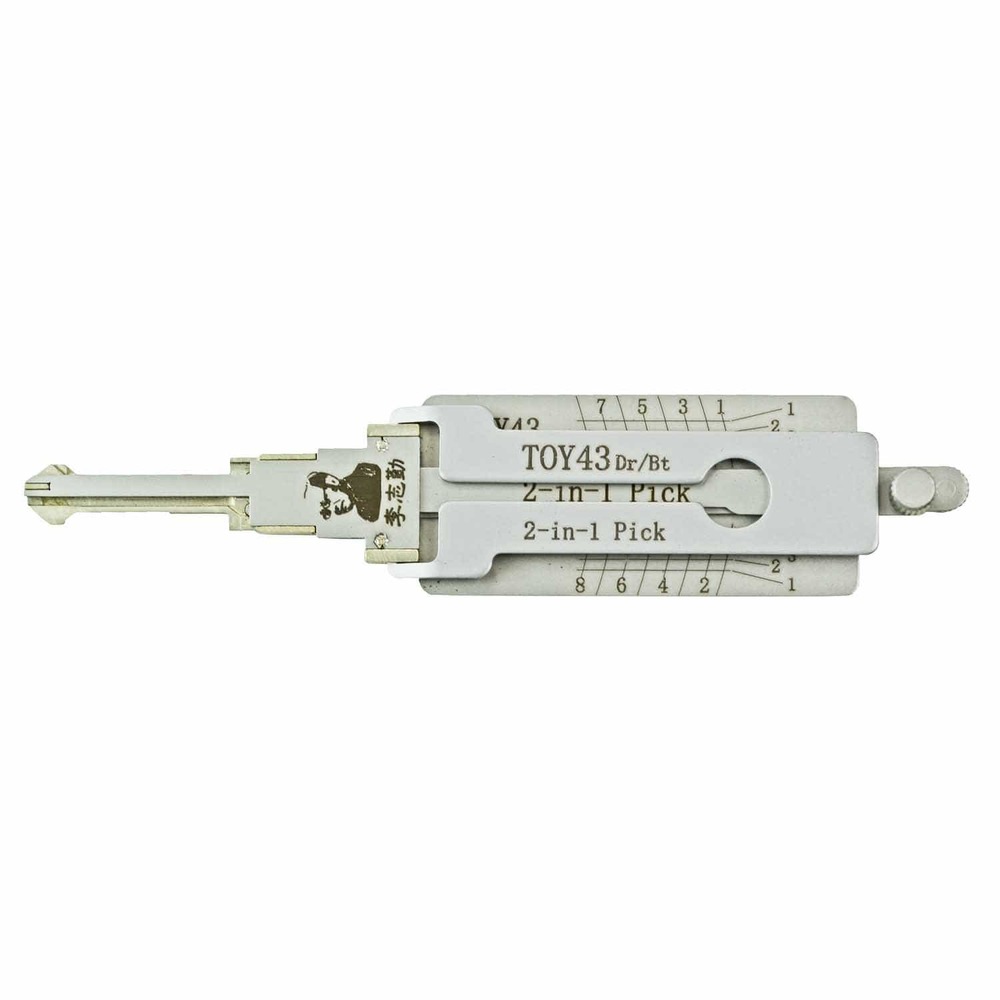 Lishi Pick TOY43-8 - 2 in 1 Dr/Bt