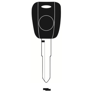 Multi-Function Key Blade HU133R to suit Mazda