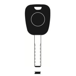 Multi-Function Key Blade HU83 to suit Peugeot
