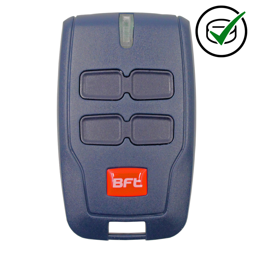 Genuine BFT MITTO 4 button remote handset 434MHz