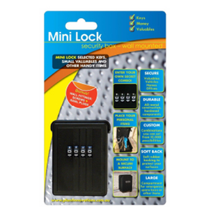 Mini Lock Security Box Wall Mounted