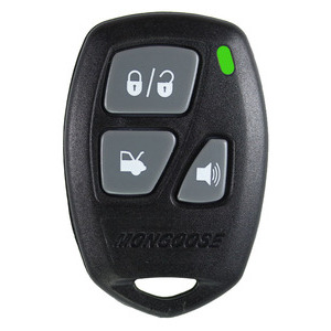 Mongoose 3 button remote Green LED 303MHz