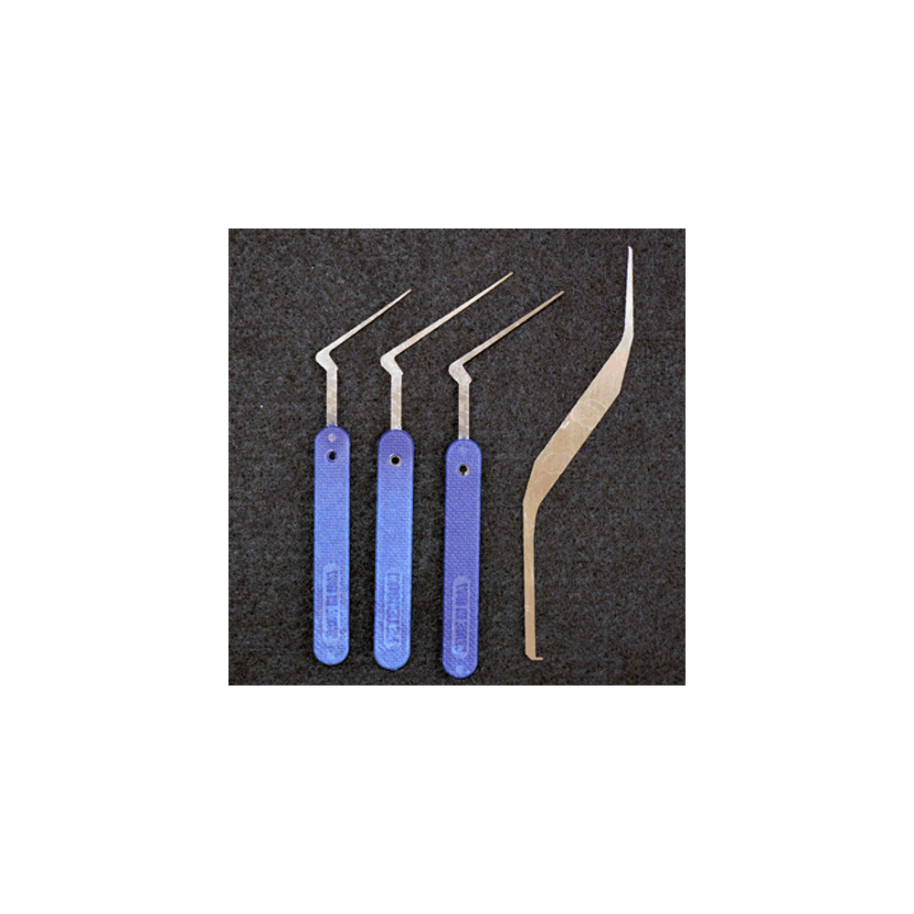 Peterson Lockpick Tools - 4 PIECE WAFER LOCK READER