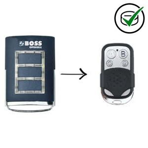 Boss HT3 Compatible Remote 433MHz