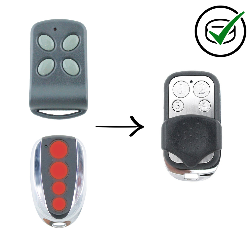 ET Door/ACDC/Sunda Compatible Remote