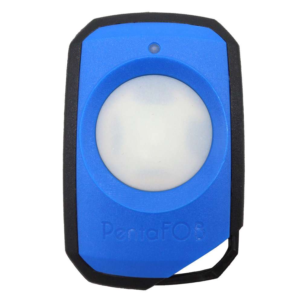 Genuine Elsema Pentafob 1 Button Large Blue Gate/Garage Remote