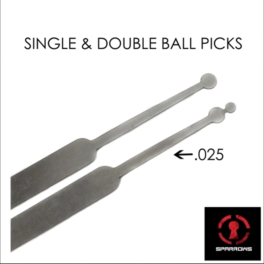 Sparrows Single Double Ball Picks With Handles