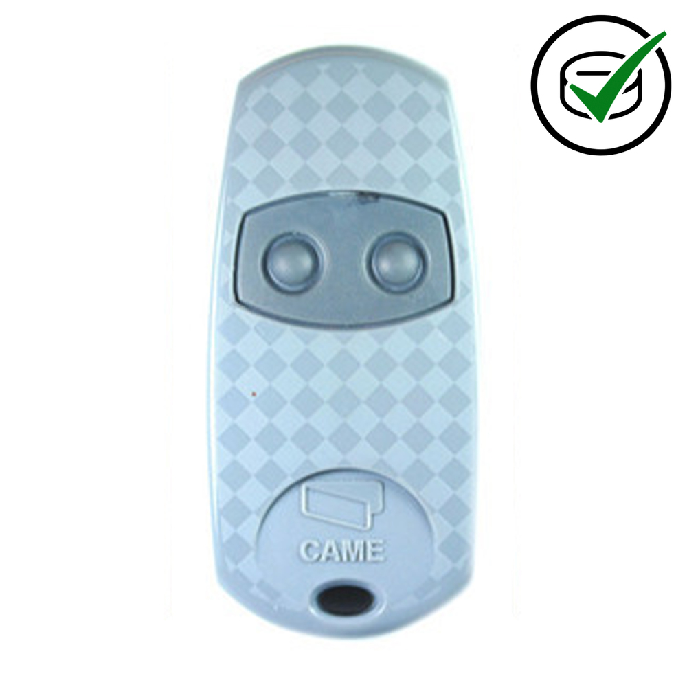 Genuine CAME 2 button remote handset 433.92MHz
