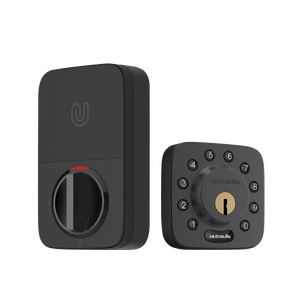 Ultraloq Black U-Bolt Bluetooth Enabled and Keypad Smart Deadbolt