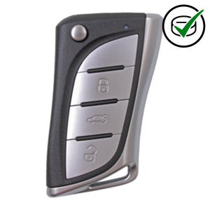 Key tool 3 button Lexus style remote