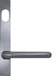 External narrow plate furniture with lever and cylinder hole SC
