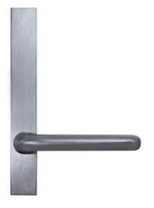 External narrow plate furniture with lever SC