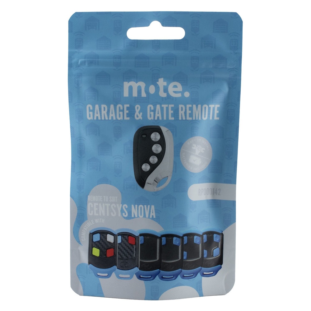 Packaged Remote to suit Centsys Nova