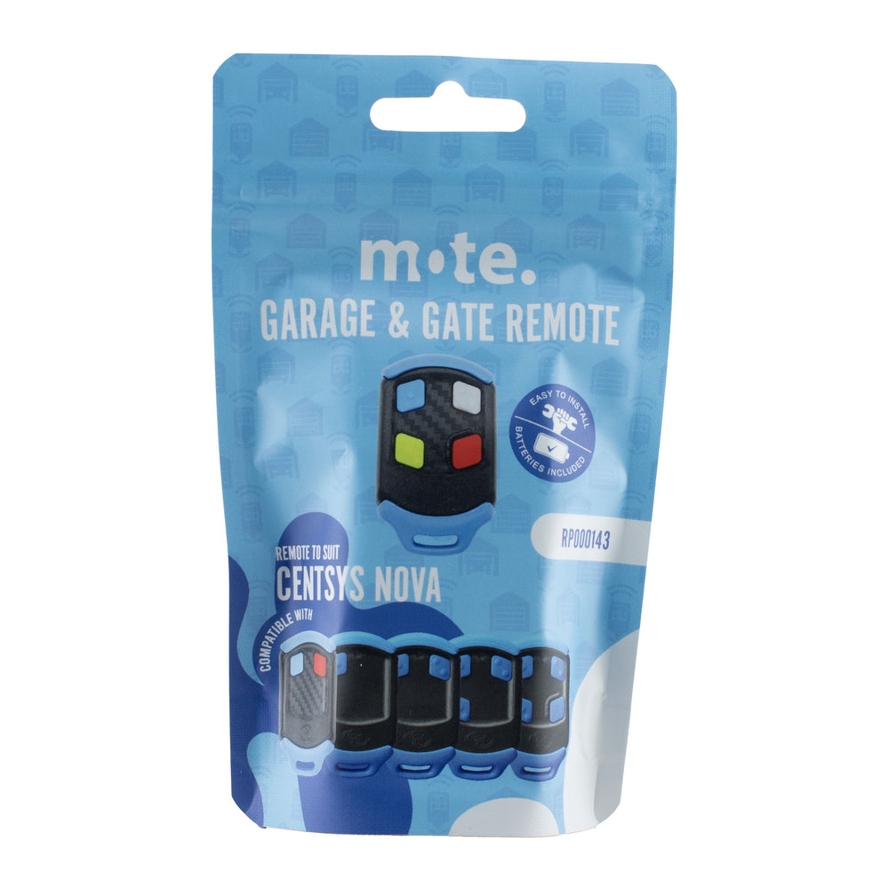 Packaged Remote to suit Centsys Nova