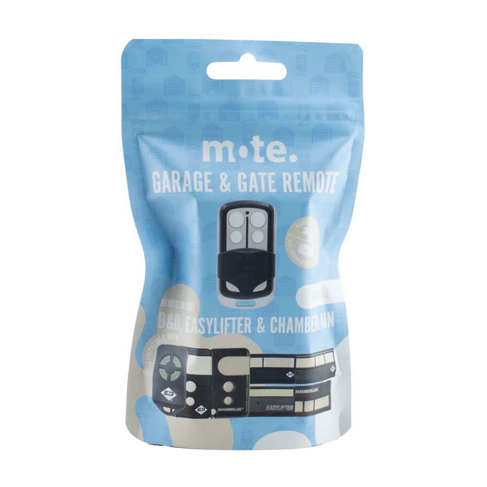 Packaged Remote to suit B&D, Easylifter & Chamberlain