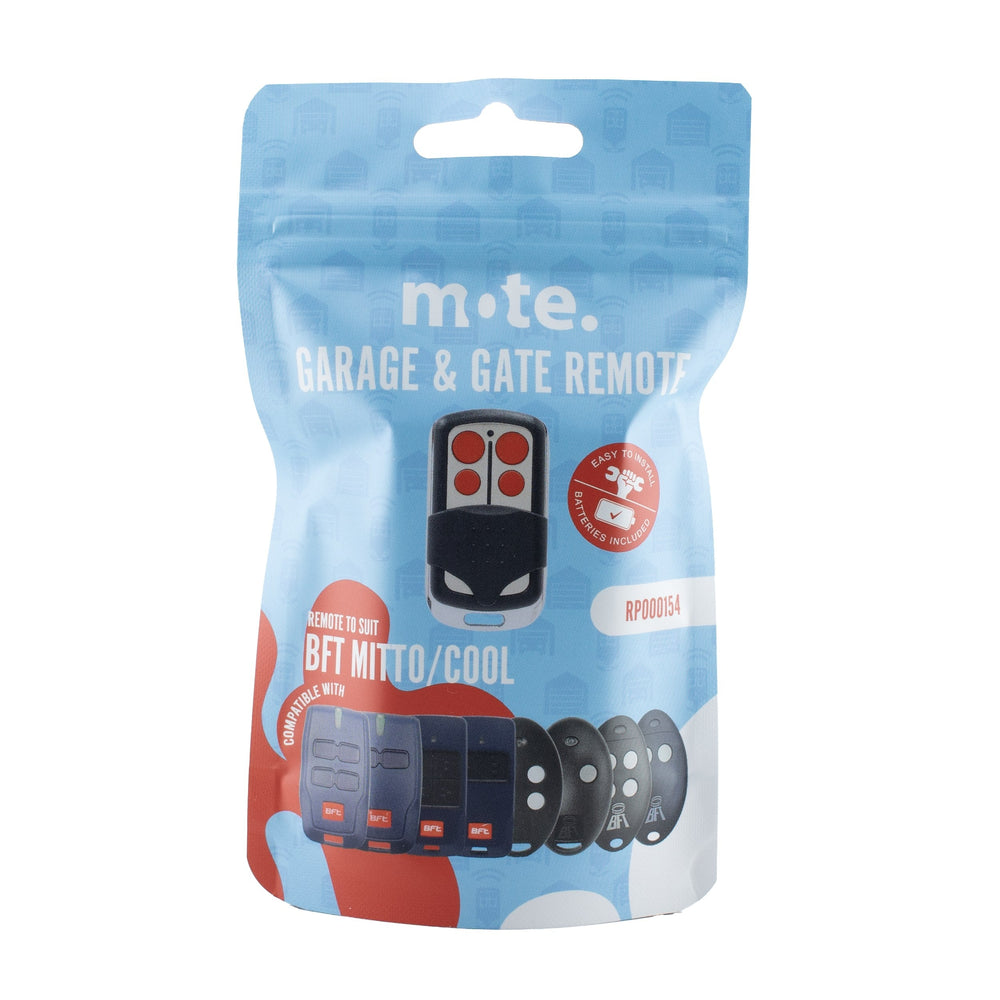 Packaged Remote to suit BFT Mitto/Cool