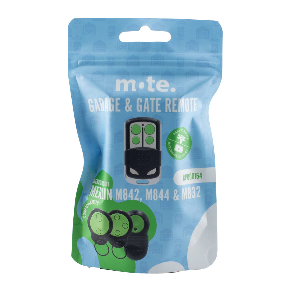 Packaged Remote to suit Merlin M842, M844 & M832