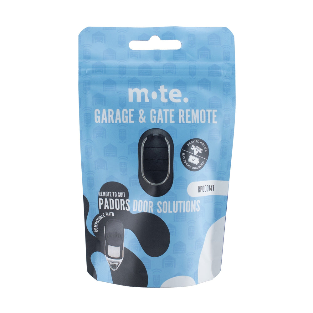 Packaged Remote to suit Padors Door Solutions