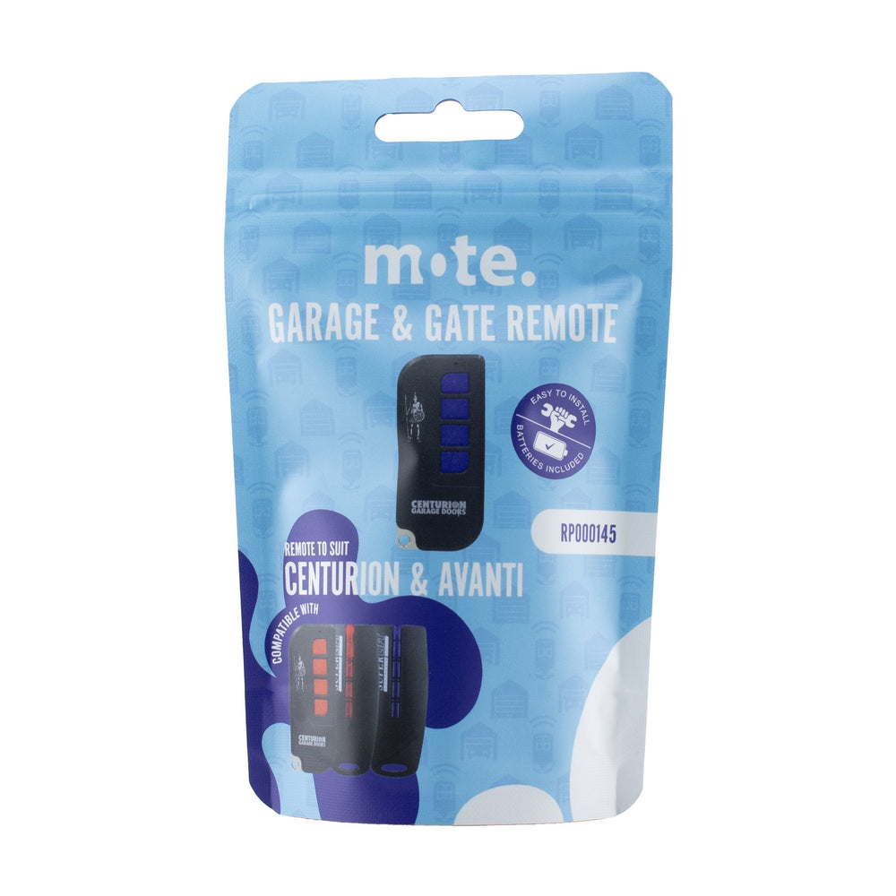 Packaged Remote to suit Centurion & Avanti