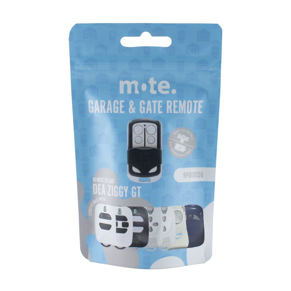 Packaged Remote to suit DEA Ziggy GT