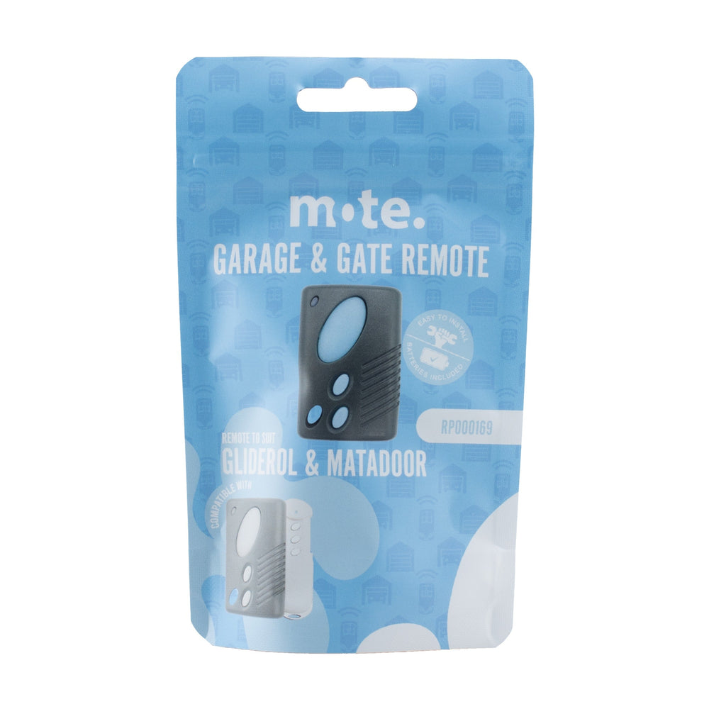 Packaged Remote to suit Gliderol & Matadoor