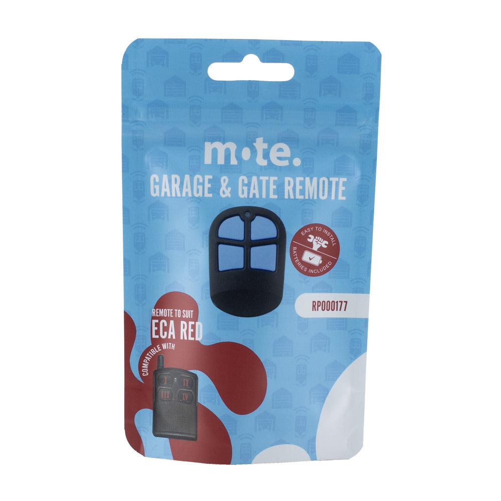 Packaged Remote to suit ECA Red
