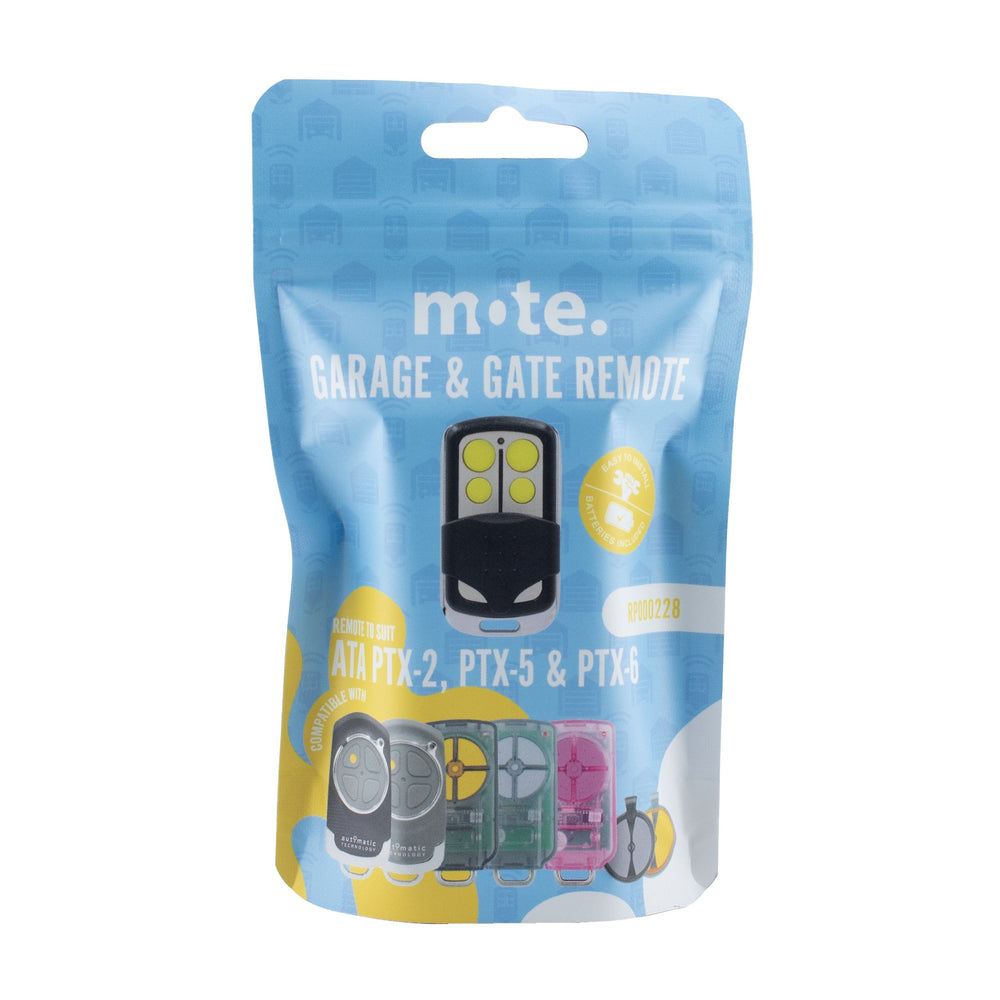 Packaged Remote to suit ATA PTX-2, PTX-5, PTX-6