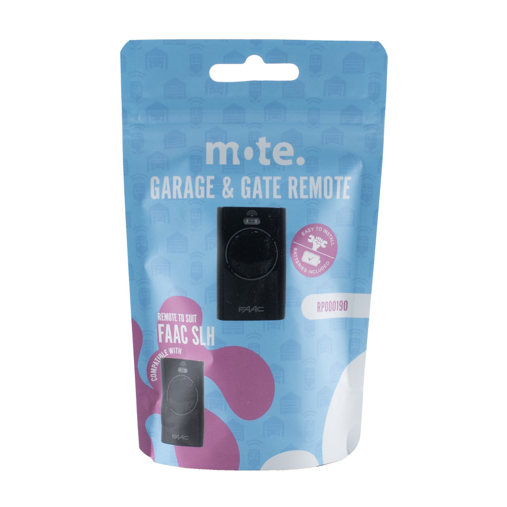 Packaged Remote to suit FAAC SLH