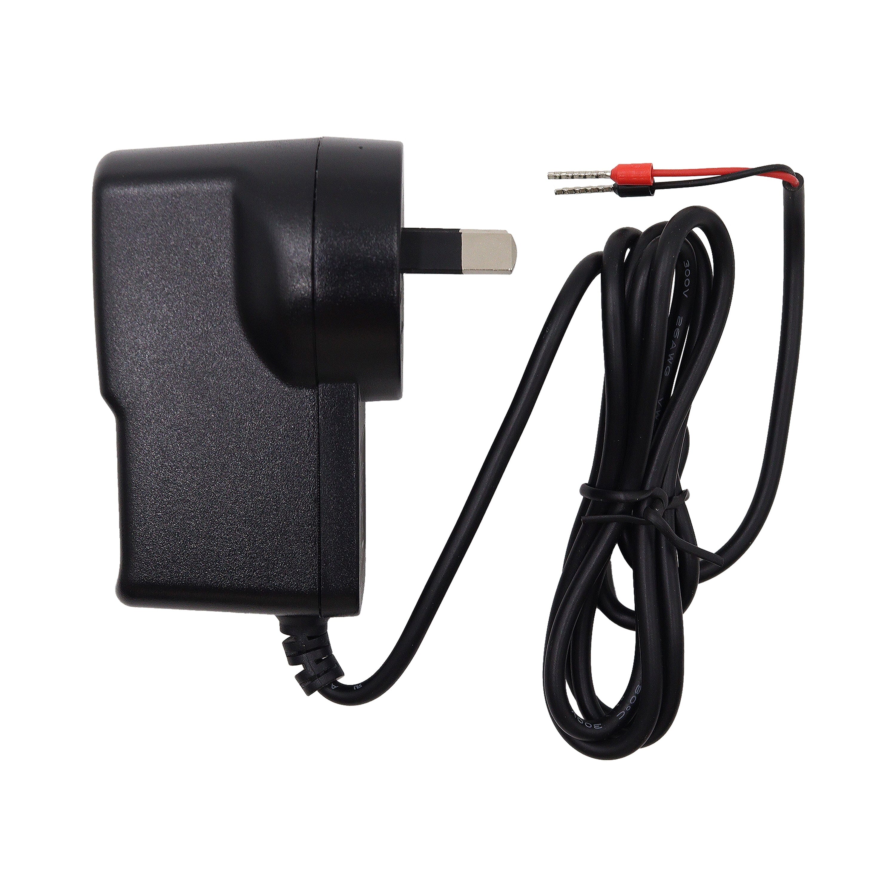 12-volt power adapter suited to garage receivers