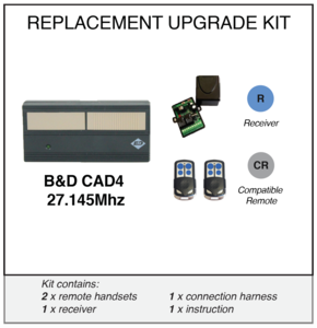 BnD upgrade kit to suit BnD CAD4 27.145MHz