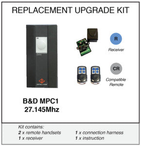 BnD upgrade kit to suit MPC1/3
