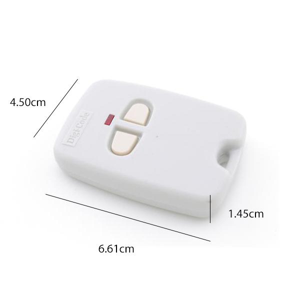 Genuine Digicode 2 button remote handset 300MHz