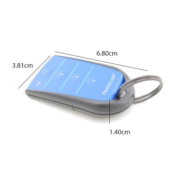Genuine Elsema Pentacode 4 button remote handset 434 MHZ